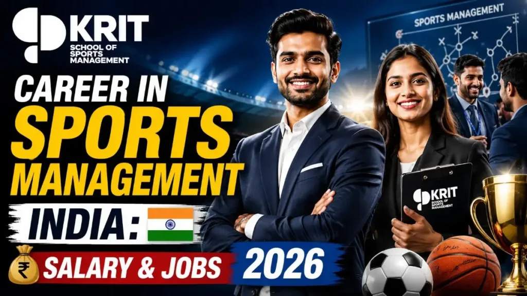 career in sports management india salary & jobs 2026
